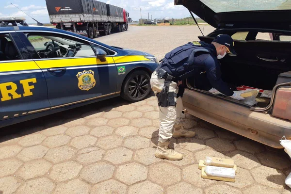 Traficante mistura 5kg de maconha com adubo e é preso em blitz da PRF