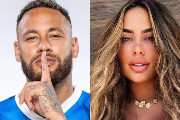 Neymar e a irmã, Rafaella Santos