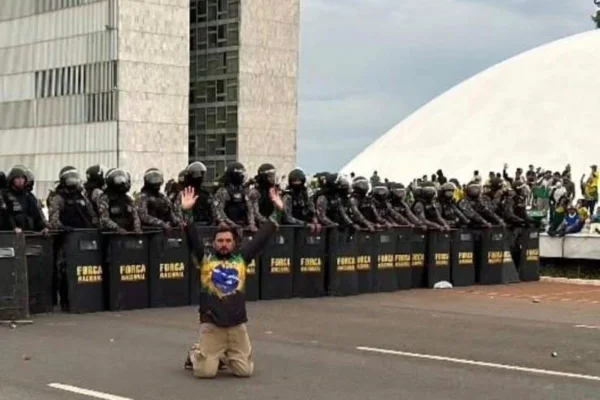 Symon Filipe Albino nos atos de 8 de janeiro de 2023
