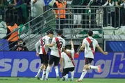 River Plate abriu o placar com gol de Maximiliano Salas