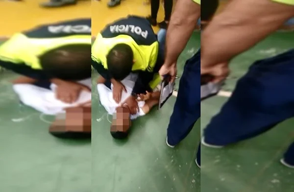 Vídeos: PM imobiliza e derruba aluno em escola militarizada do DF