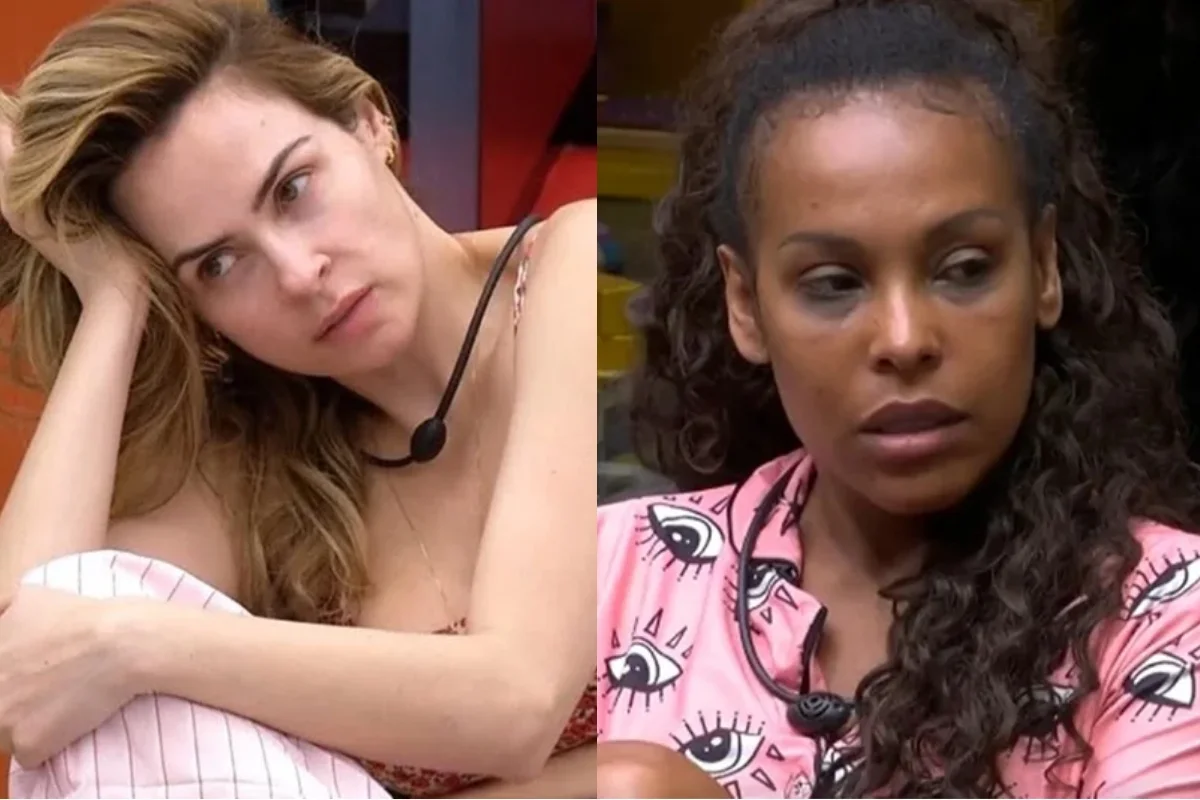 Sol Vega foi expulsa após segurar o braço de Ana Paula Sol Vega foi expulsa após segurar o braço de Ana Paula