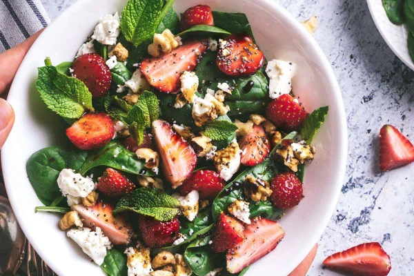 Salada de morango