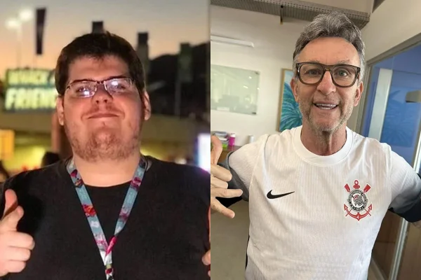 Imagem colorida de Craque Neto e Casimiro Miguel - Metrópoles