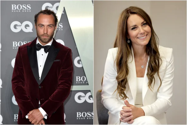 James e Kate Middleton