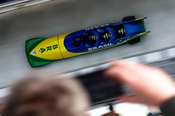 Bobsled 4-man: Brasil é 19º na terceira bateria e vai à última etapa