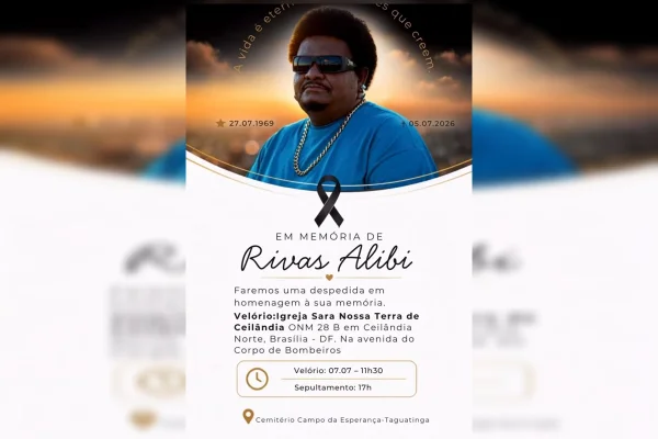 Referência do hip-hop no DF, Rivas Alves será velado nesta terça-feira - destaque galeria