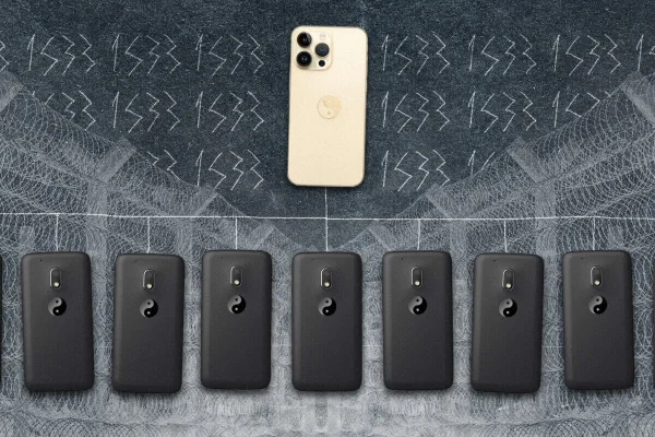 PCC distribuía celulares iPhone para líderes e Android para “soldados”