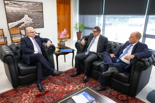 Governador interino do RJ se reúne com presidente do STF