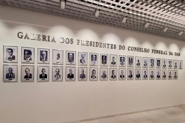 Galeria de fotos presidentes do Conselho Federal da OAB no Museu do STF