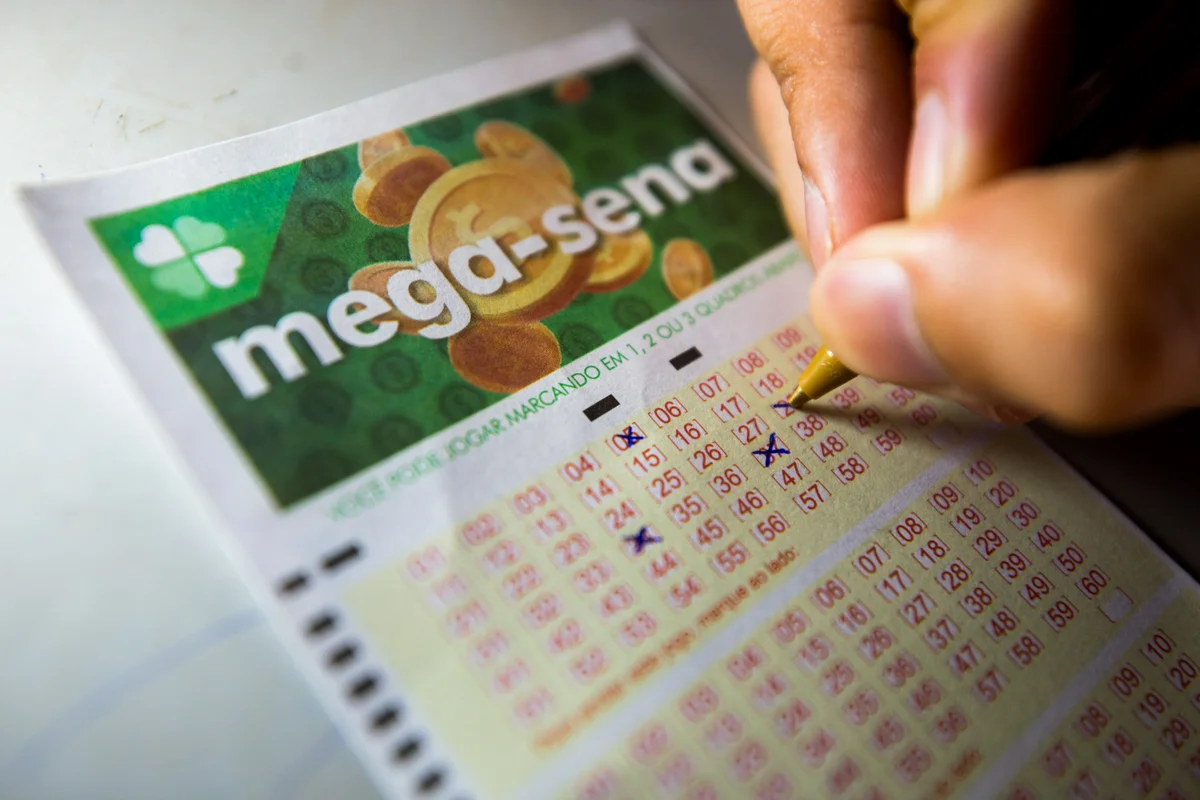 Cartela da Mega-Sena Cartela da Mega-Sena