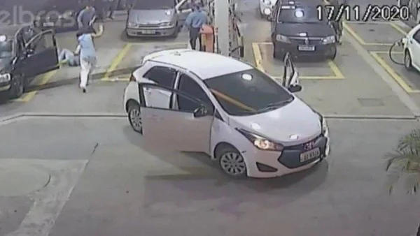 Vídeo: PM do Rio mata motorista de app após briga em posto de gasolina