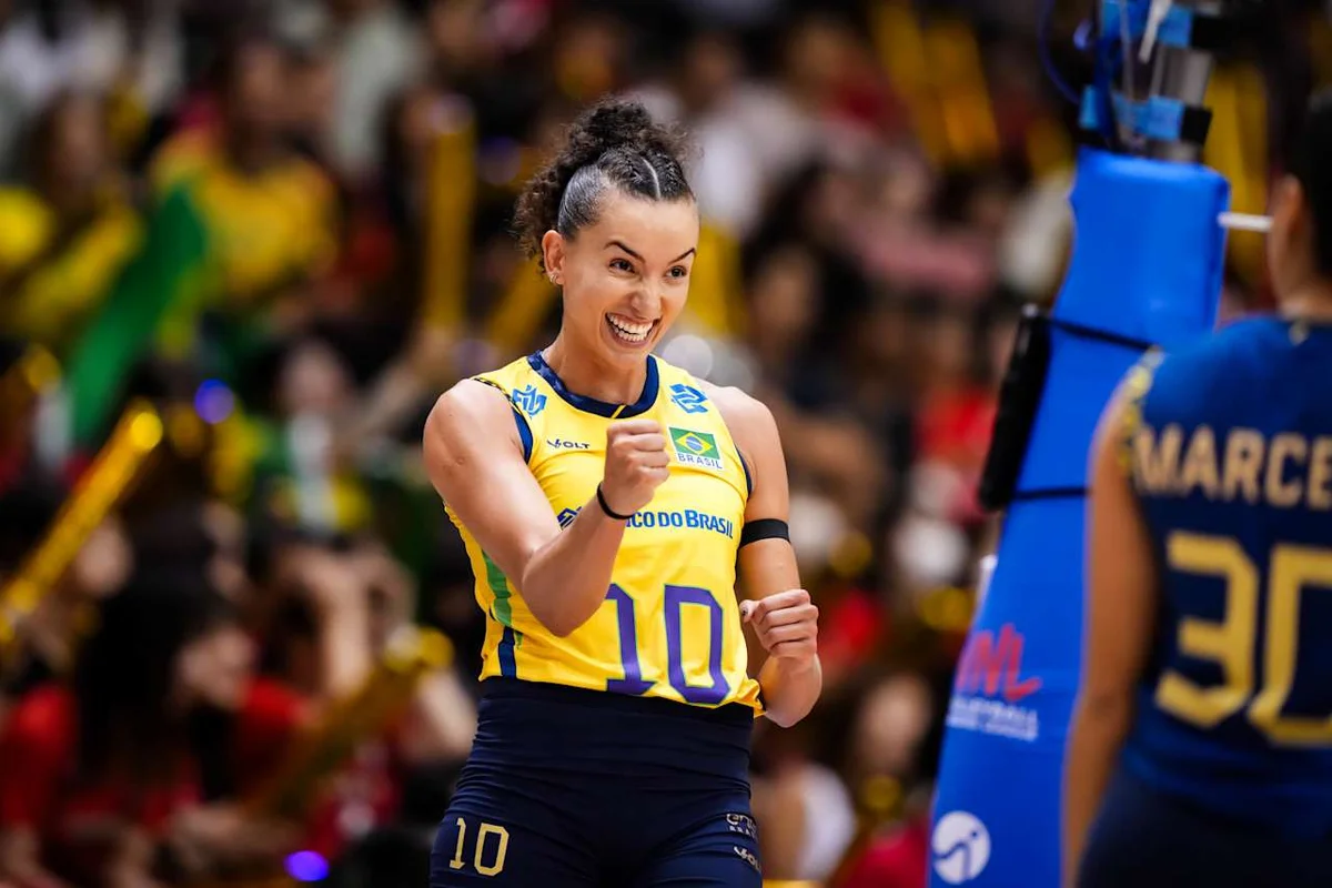 Gabi fica de fora da fase final da VNL e não disputará competição na China