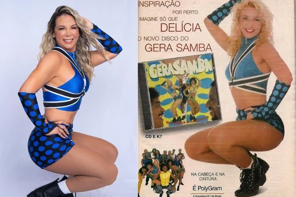 Carla Perez ressurge com figurino histórico da Loira do Tchan no Carnaval de Salvador