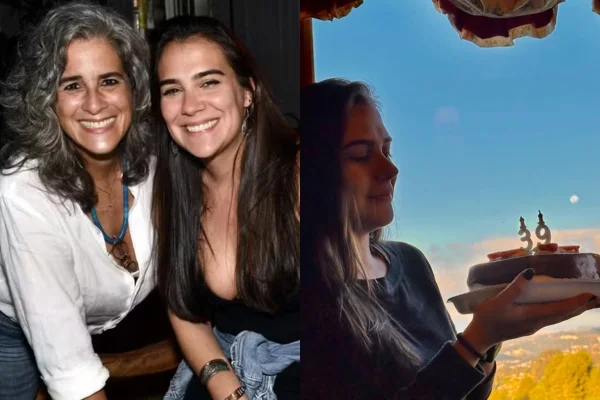 Lúcia Veríssimo se declara à esposa 28 anos mais jovem: “Amo você”