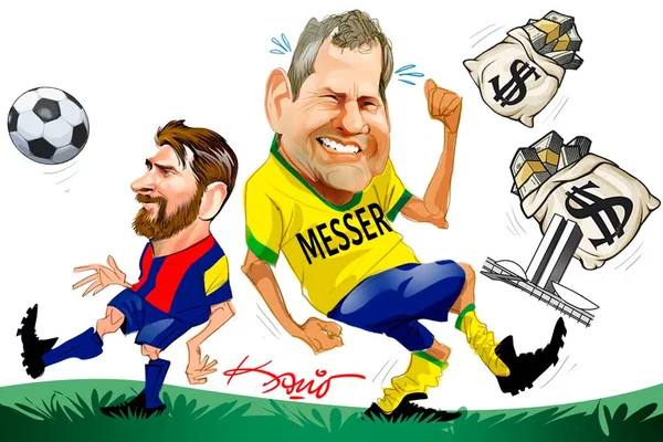 Doleiro dos doleiros! Nosso Messer é o craque das jogadas