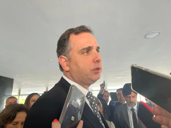 Rodrigo Pacheco no Palácio do Planalto / Metrópoles