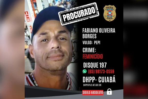 Homem que matou mulher e deixou criança sozinha com corpo é procurado