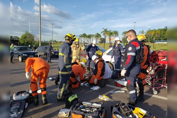 DF: mulher é atropelada duas vezes na Epia Sul e morre