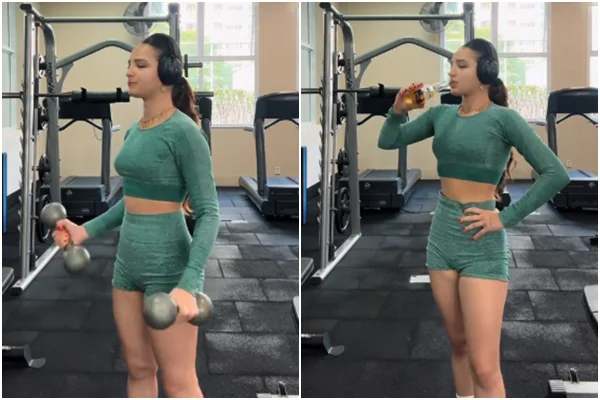 Influenciadora é multada após ser flagrada com cerveja em academia