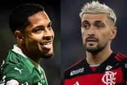 Vitor Roque e Arrascaeta são esperança de gols para a partida