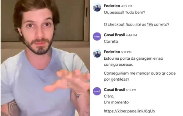 Airbnb alugado por influenciador em SC é furtado: “Pesadelo”