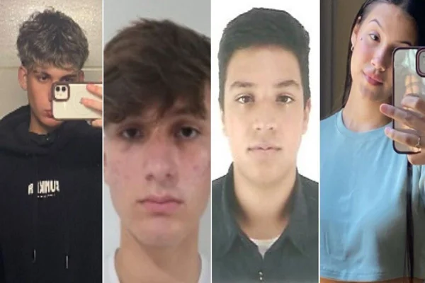 imagem colorida de jovens mortos em acidente a caminho de competição de basquete - Metrópoles