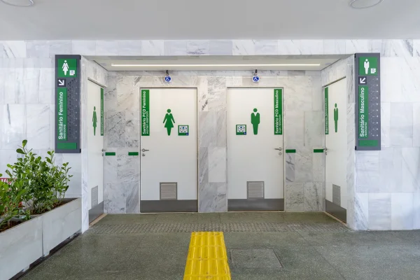 Banheiros do piso superior da Rodoviária do Plano Piloto são entregues - destaque galeria Banheiros do piso superior da Rodoviária do Plano Piloto são entregues - destaque galeria