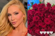 Virginia Fonseca mostrou buquê de rosas vermelhas que recebeu.