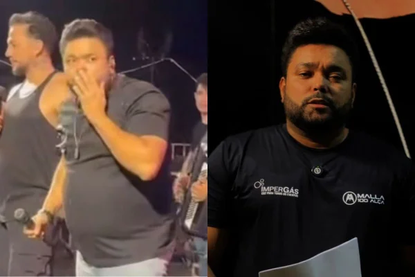 Cantor de forró que foi agredido em show desabafa: “Foi tenso”