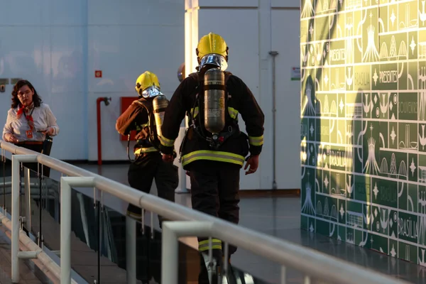 Vazamento de gás em ar-condicionado no Aeroporto de Brasília mobiliza o Corpo de Bombeiros metropoles