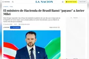 “O conflito aumenta”: jornais argentinos repercutem crítica de Durigan a Milei - imagem 2