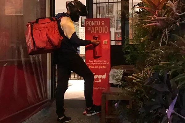 iFood amplia pontos de apoio para entregadores no DF