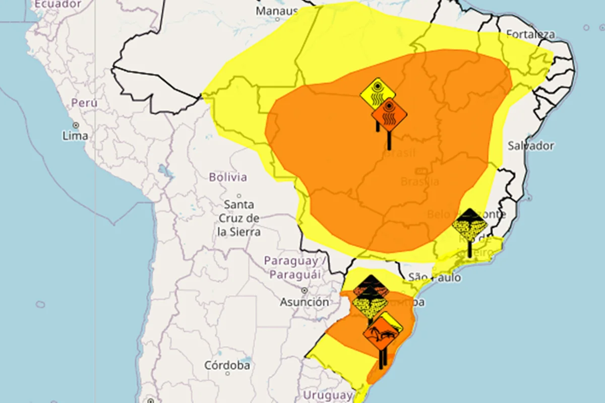 Alerta do Inmet para baixa umidade atinge 14 estados; veja lista