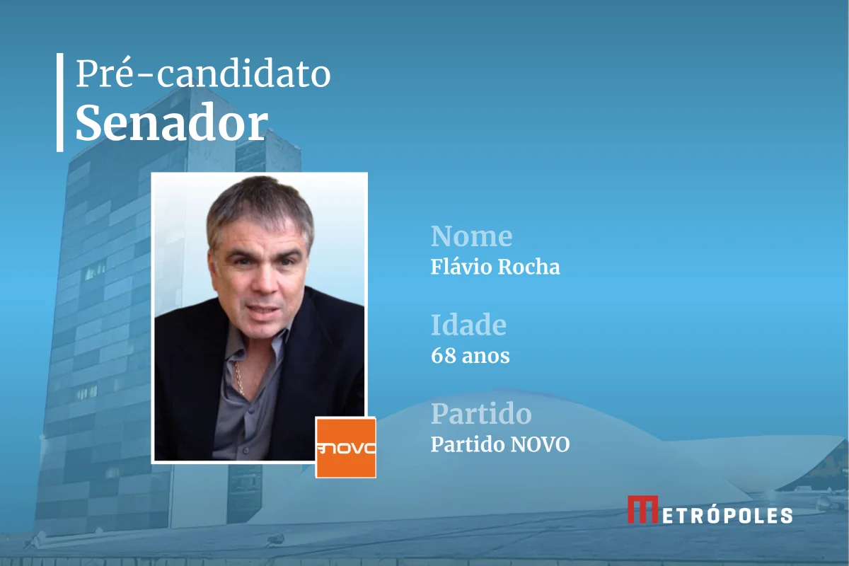 Candidato ao Senado - Flávio Rocha (Novo) RN Candidato ao Senado - Flávio Rocha (Novo) RN