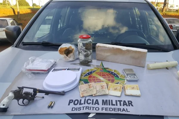 Esposa denuncia marido por não concordar com tráfico de drogas em casa