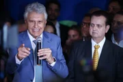 Ex-governador de Goiás Ronaldo Caiado e Gilberto Kassab Ex-governador de Goiás Ronaldo Caiado e Gilberto Kassab