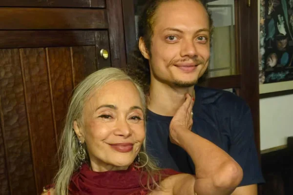 Tania Alves e namorado