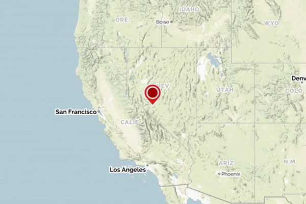 Estado de Nevada, nos Estados Unidos, registrou terremoto de magnitude 6.5