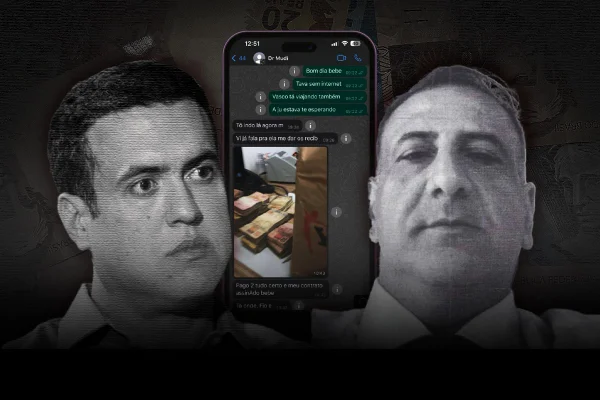 MUDE MANDAVA ATÉ FOTOS DE DINHEIRO PARA DELATOR DO PCC - METRÓPOLES