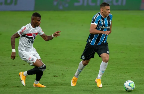 Grêmio e São Paulo na Copa do Brasil