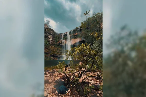 Cachoeira do Cordovil, no Santuário Volta da Serra - Metrópoles