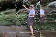 "A água faz parte da vida, pois foi da água que  nascemos. A natureza é a casa de todos os seres vivos", ensina Eugênio Eugênio Giovenardi
