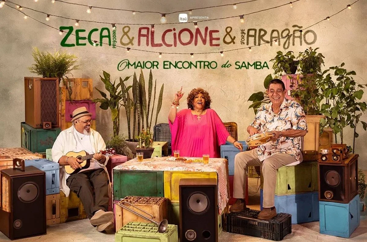 Zeca, Alcione e Aragão Zeca, Alcione e Aragão