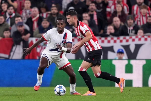O PSG visitou o Athletic Bilbao pela 6ª rodada da Champions League