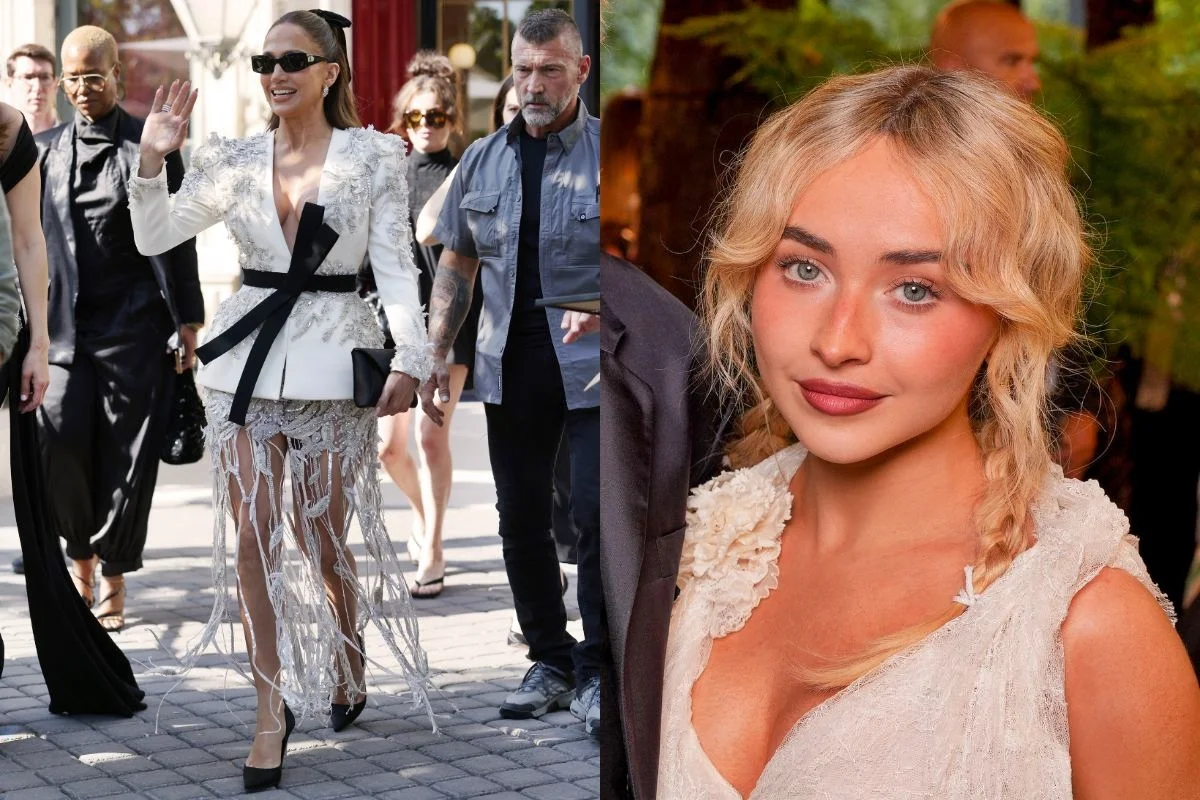 Cabelos da Semana de Moda Feminino Brilham Nas Ruas De Paris