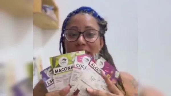 Kit redução de danos às drogas de ONG, distribuído em Carnaval de Olinda