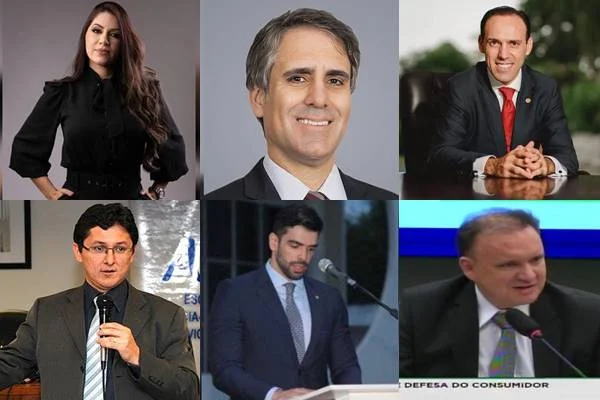 Montagem com seis fotos