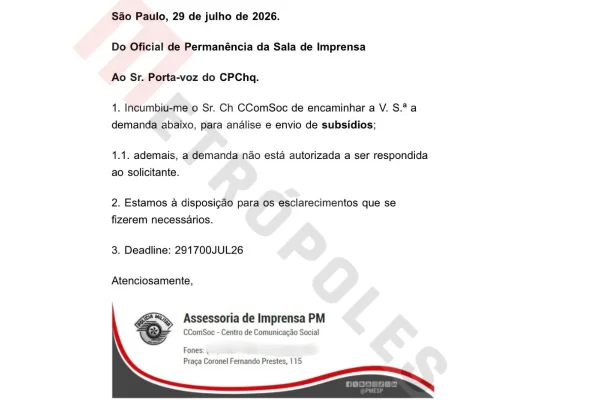 PM diz não poder falar sobre celular desaparecido de tenente baleado - destaque galeria