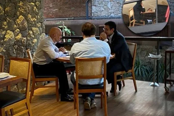 Rodrigo Maia, Alexandre de Moraes e Rodrigo Garcia se reúnem em SP